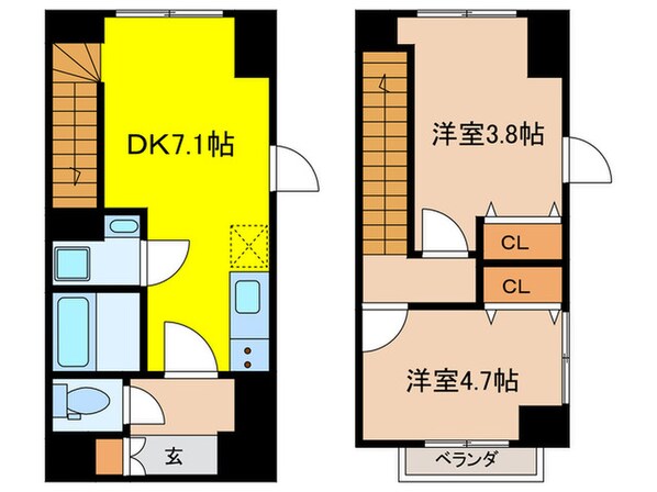 プラチナフォルム駒込の物件間取画像